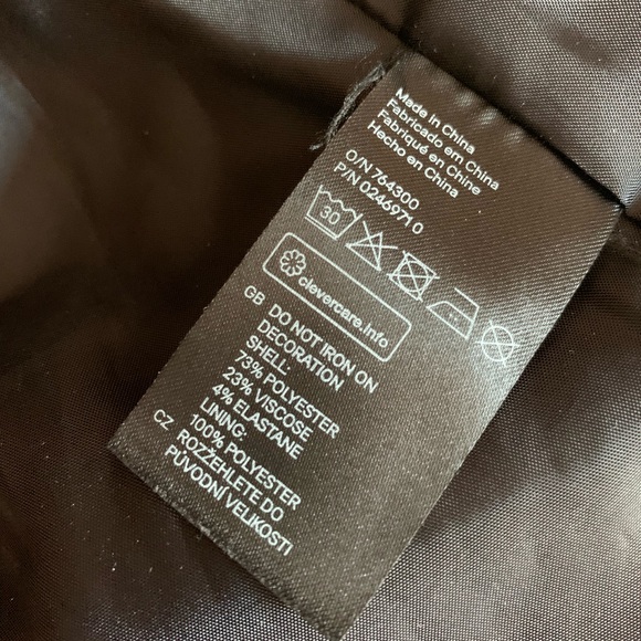 H&M blazer with faux leather details - Picture 8 of 8